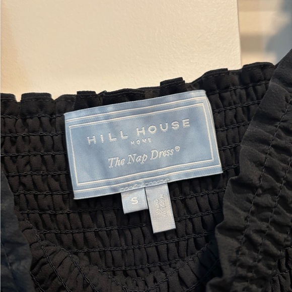 Hill House Black Smocked Dress NEW - Picture 3 of 9